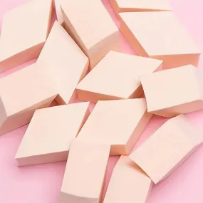 12PCS Mini Makeup Sponge Blenders Diamond Shape Cosmetic Beauty Sponge Cushion Puff Blending Applicator For Foundation Liquid Cream Powder