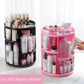 360 Degree Rotating Makeup Organizer