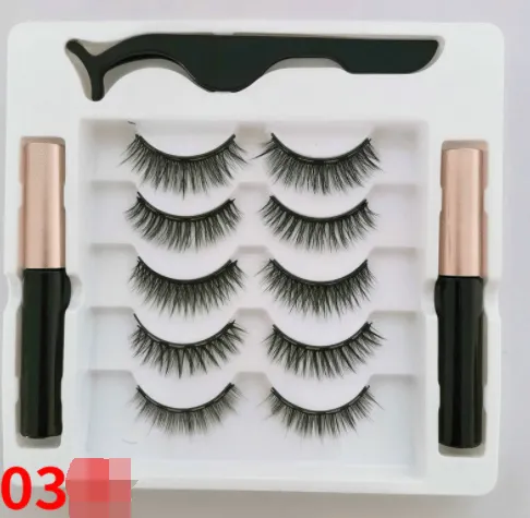 3D Magnetic Eyelashes Magnet Eyeliner