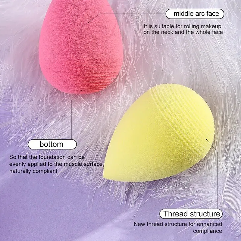 5 Beauty Egg Makeup Sponge Blenders Beauty Sponges Foundation Applicator