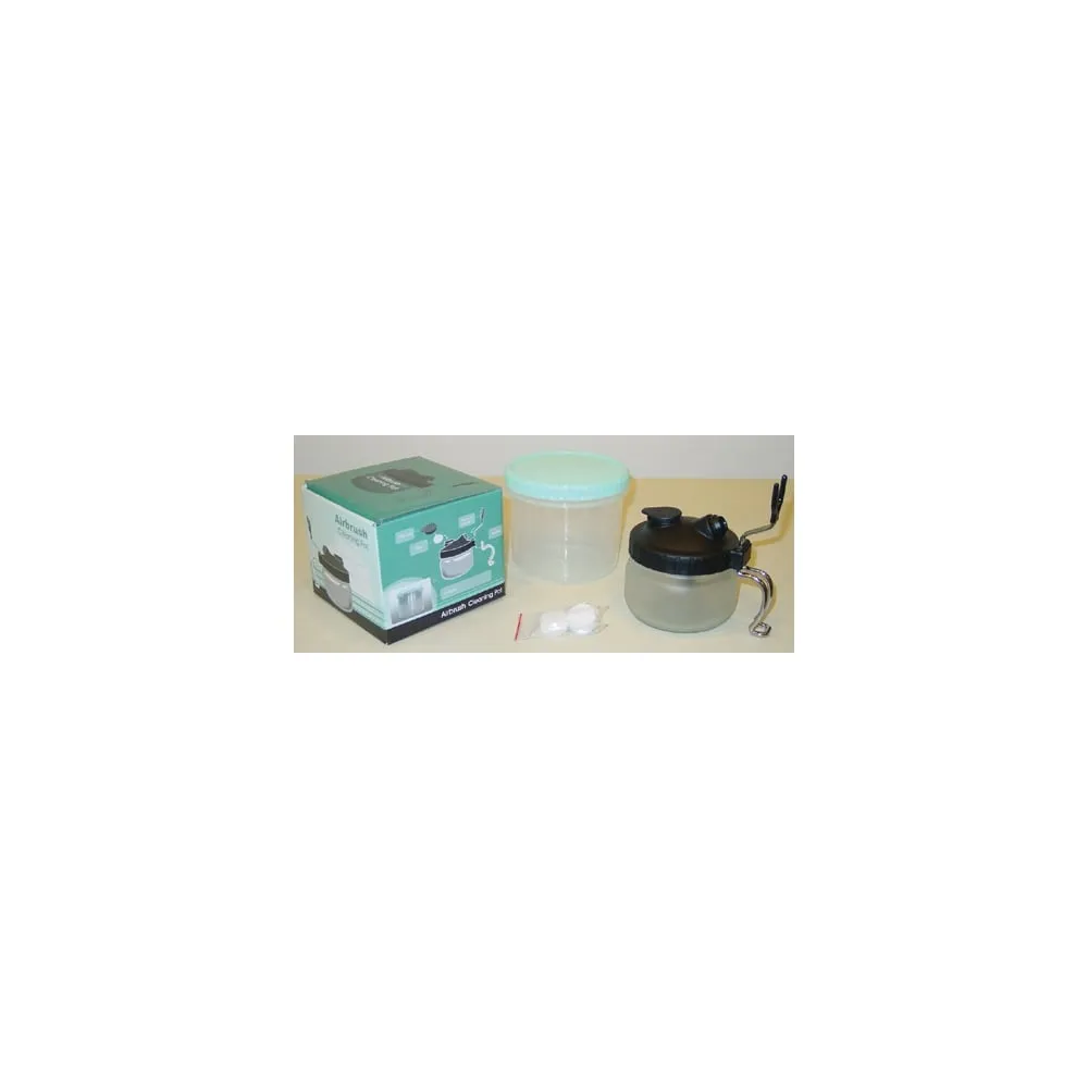 AIRBRUSH CLEANING STATION - WITH HANGER