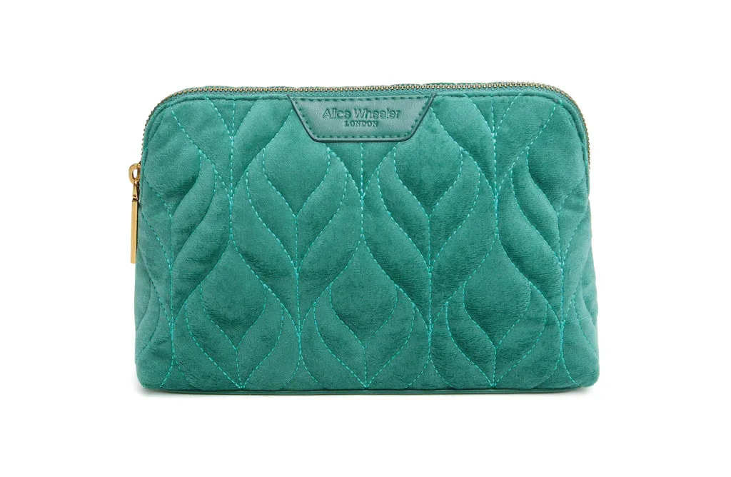 Alice Wheeler Velvet Make Up Bag