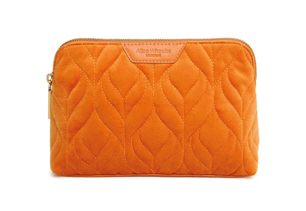 Alice Wheeler Velvet Make Up Bag