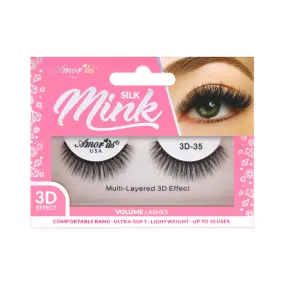 Amor Us Silk Mink Volume Lashes 3D Effect 3D-35
