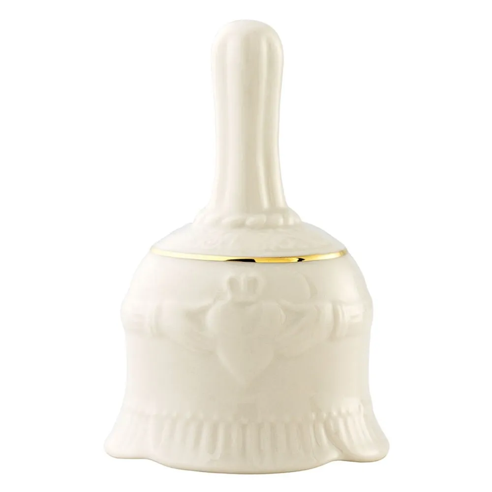Belleek Classic Claddagh Makeup Bell