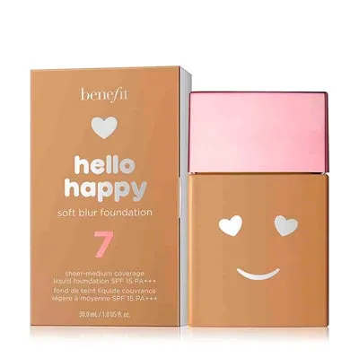Benefit Hello Happy Soft Blur Foundation Spf 15 30Ml Nr 7