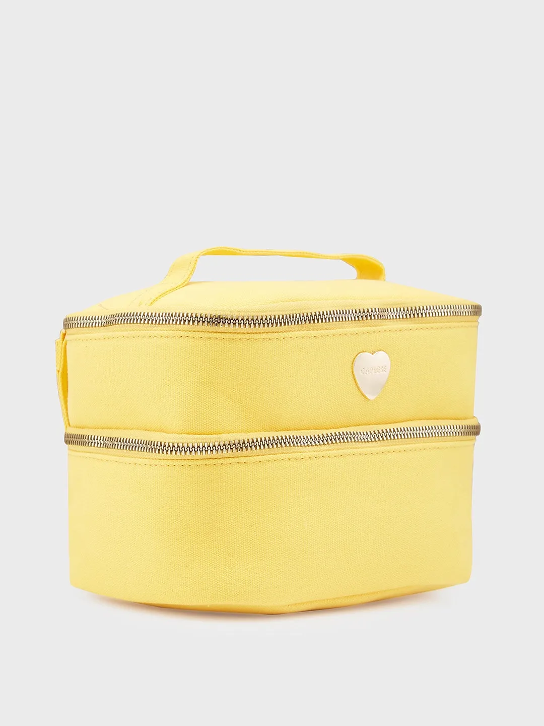 Caprese Keats Vanity Large Yellow Handheld Bag