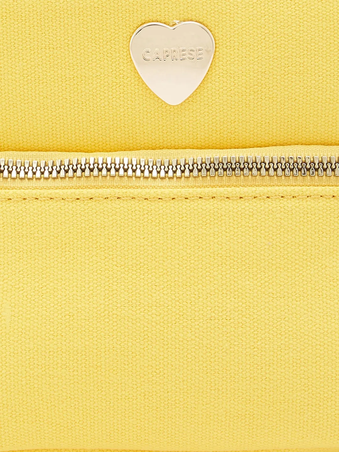 Caprese Keats Vanity Large Yellow Handheld Bag