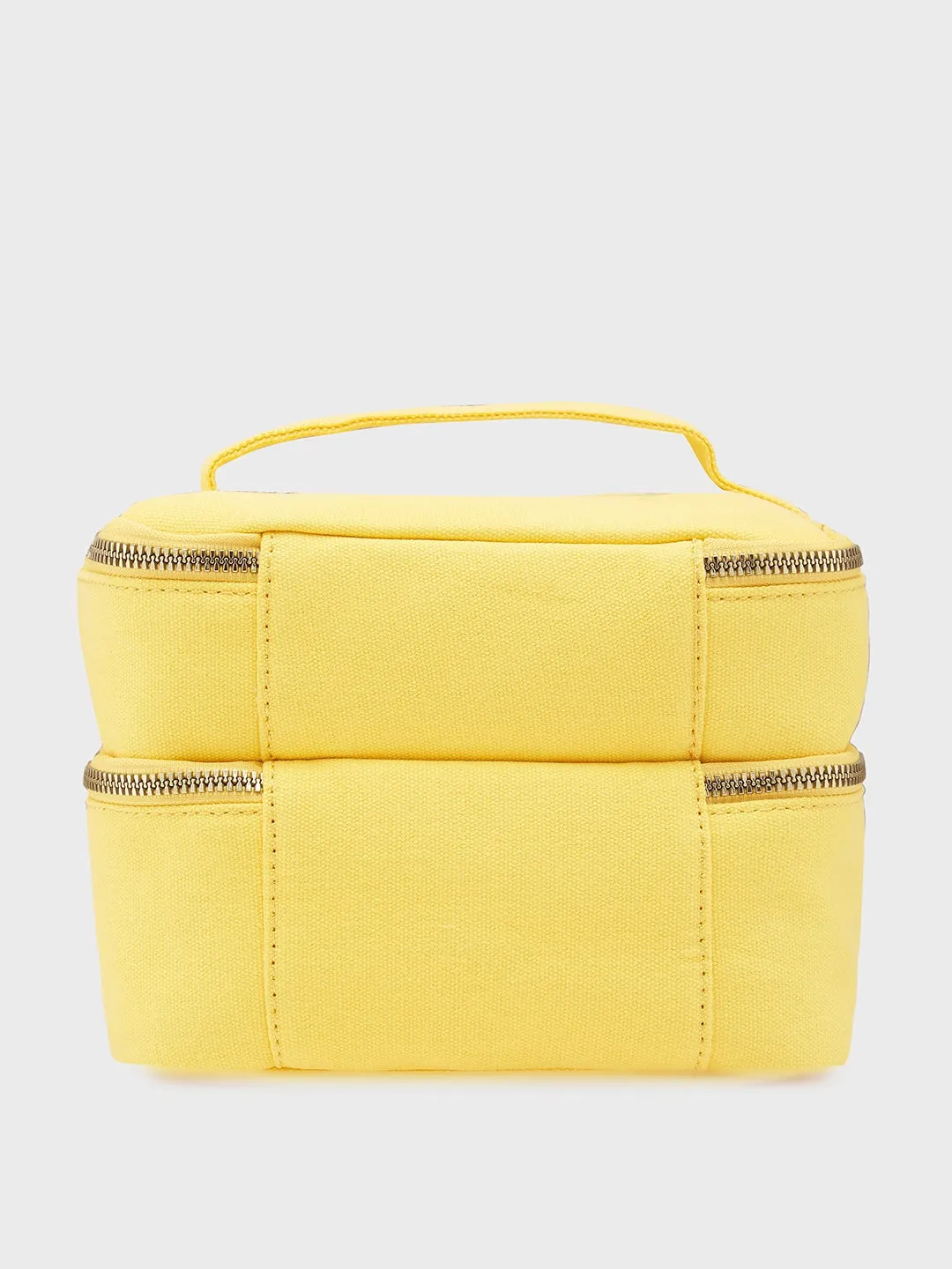 Caprese Keats Vanity Large Yellow Handheld Bag