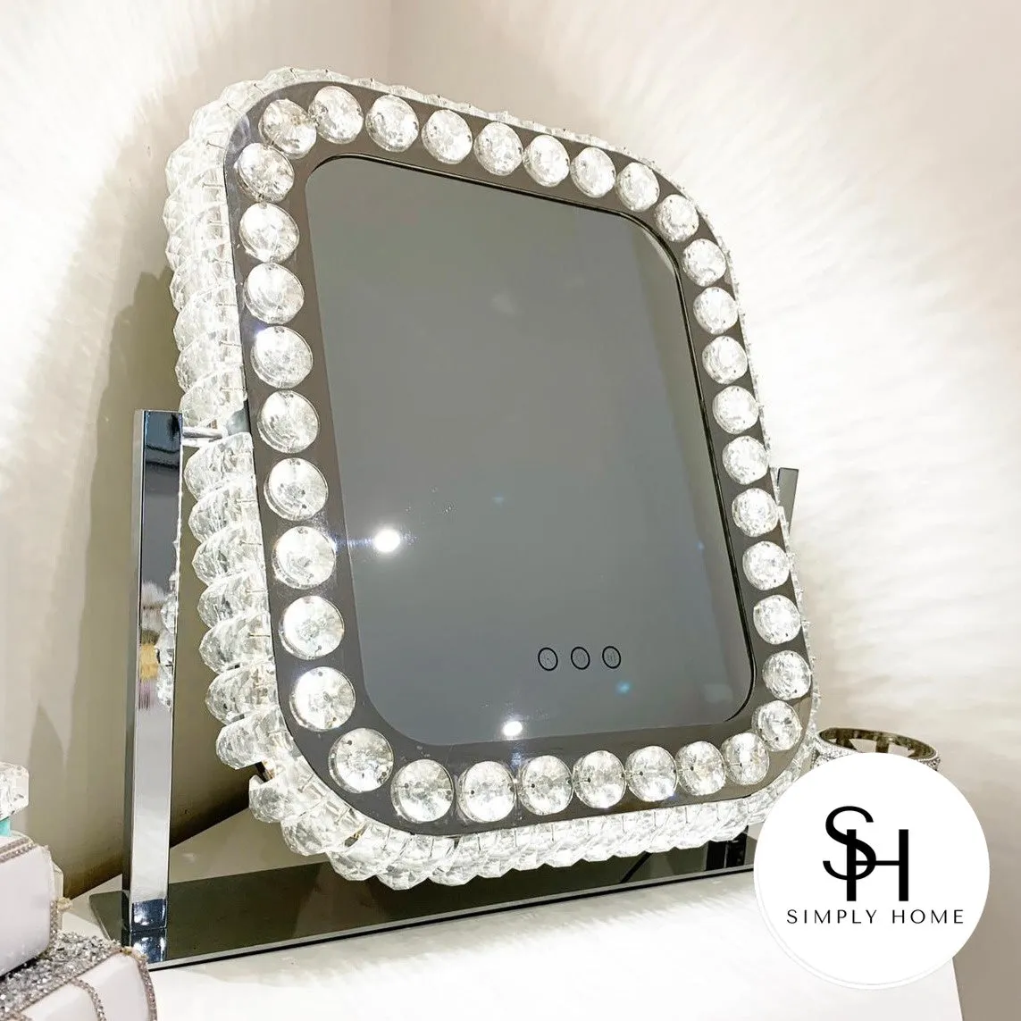 Classic Dresser, Rectangular Makeup mirror, & Classic stool Bundle