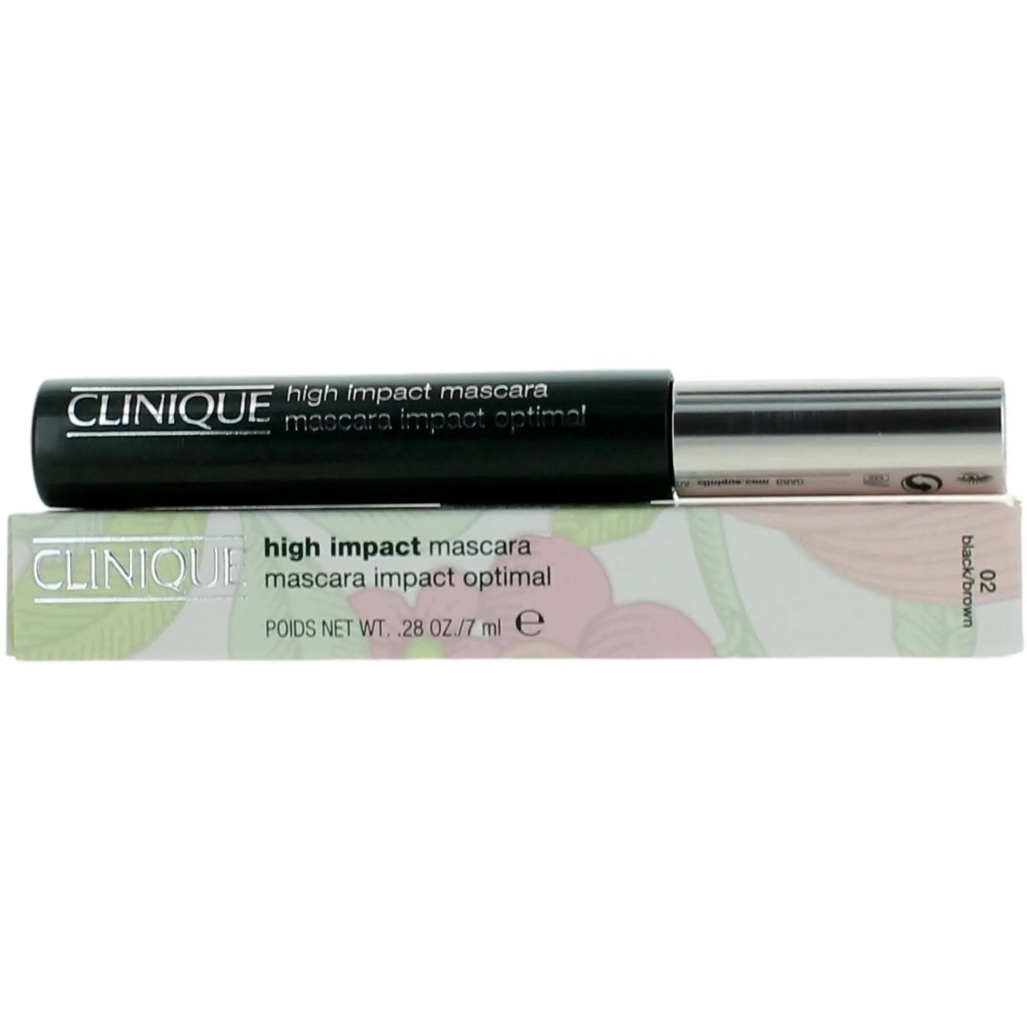 Clinique Women's Mascara - High Impact Dramatic Lashes in Shade 02 Black/Brown, 0.28 oz