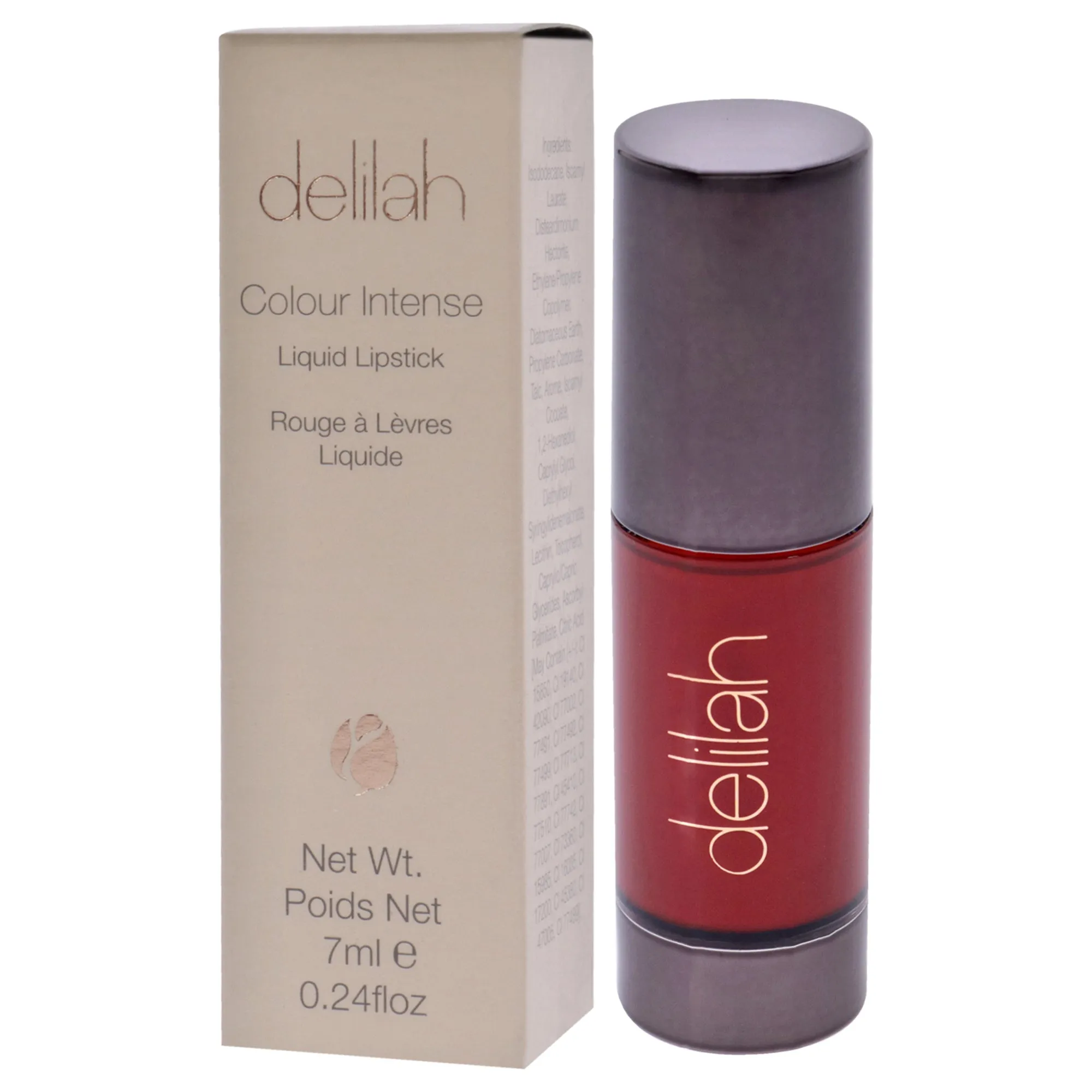 Colour Intense Liquid Lipstick - Flame by Delilah for Women - 0.24 oz Lipstick