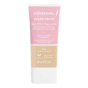 COVERGIRL, Clean Fresh Skin Milk Foundation, Light/Medium, 1 Count (packaging may vary)