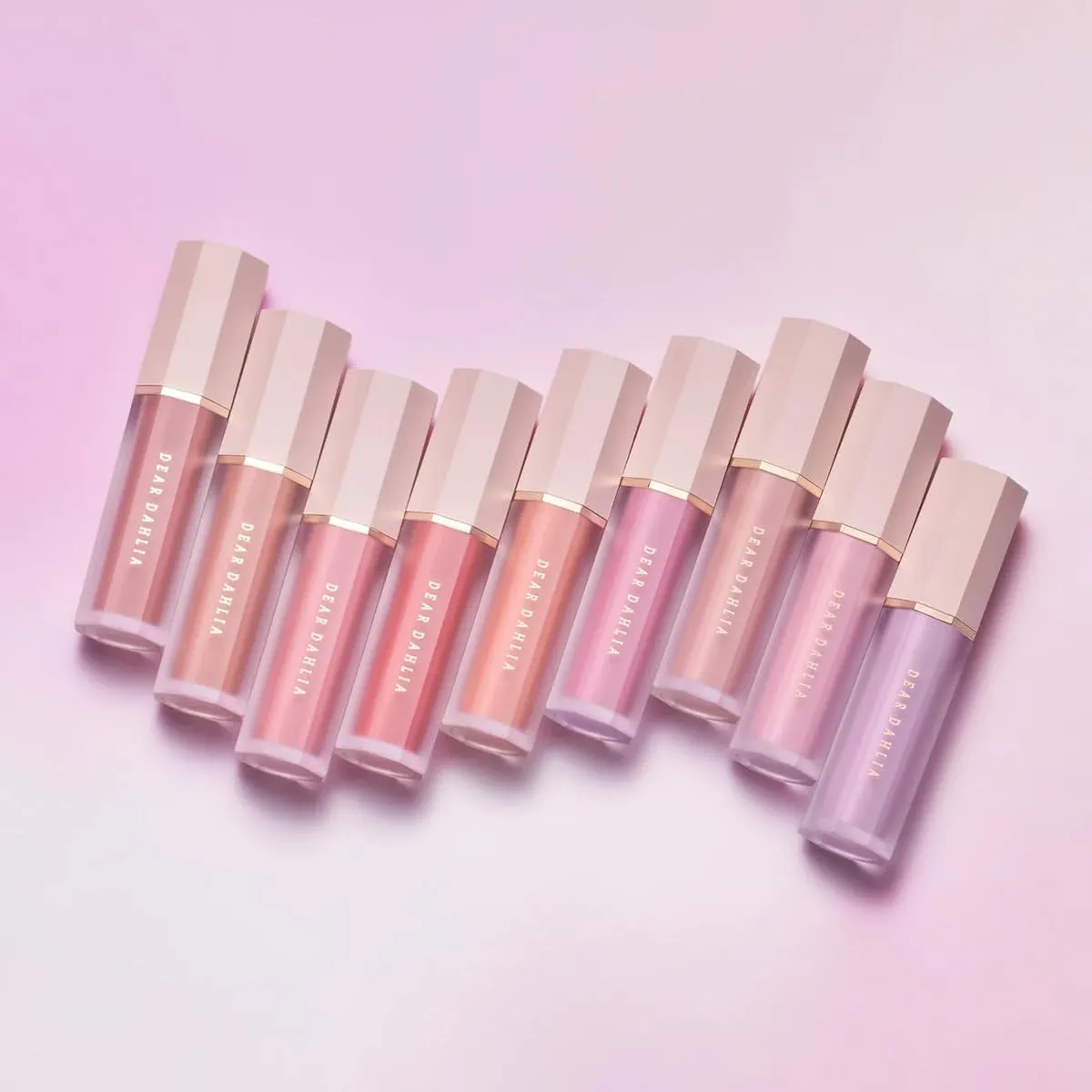 DEAR DAHLIA PETAL DROP LIQUID BLUSH Petal Drop Liquid Cheek Brusher (PURITY), Clean Vegan Natural Face Cheek & Makeup