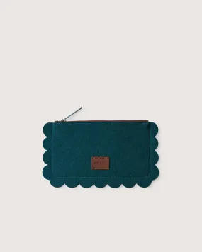 Deco Edge Felt Pouch _ Kombu Sienna