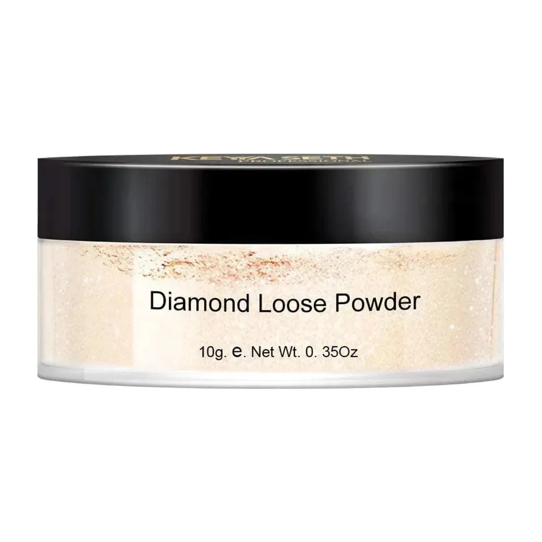 Diamond Loose Powder Natural Glow & Shimmer, Ultra- Fine Translucent, Feather Light Finishing Powder