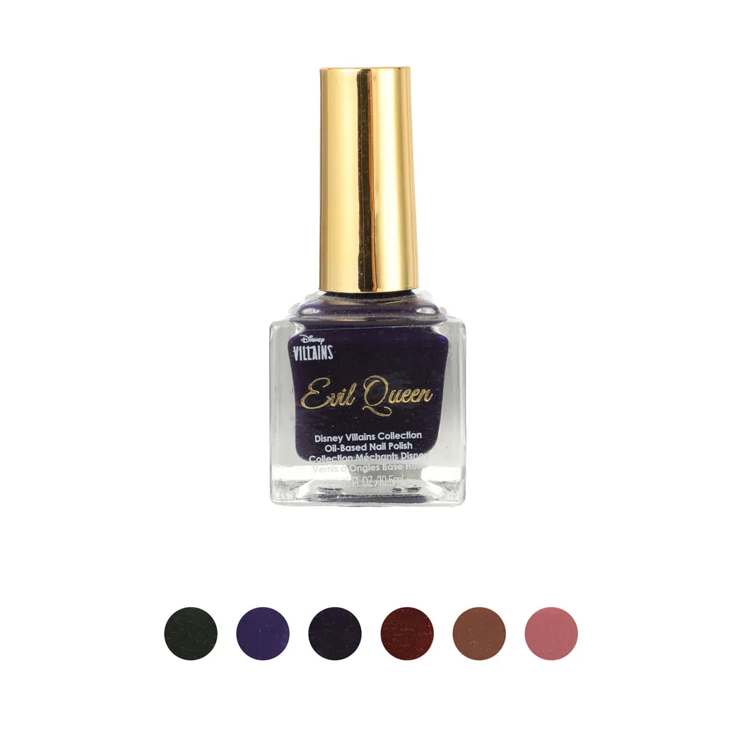 Disney Villains Collection Oil-Based Nail Polish(02)(Blackish Purple)