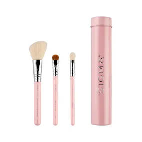 ESSENTIAL TRIO BRUSH SET - PINK