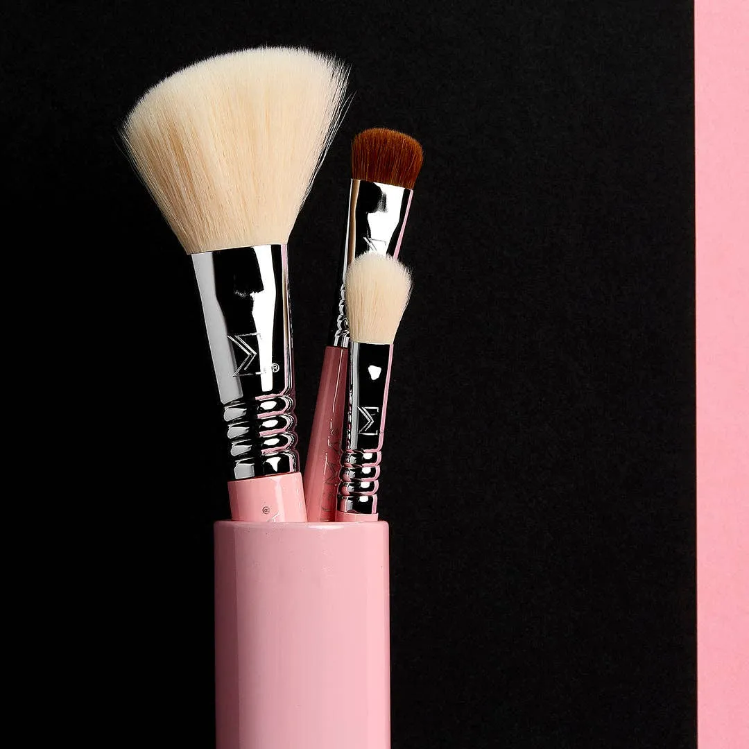 ESSENTIAL TRIO BRUSH SET - PINK
