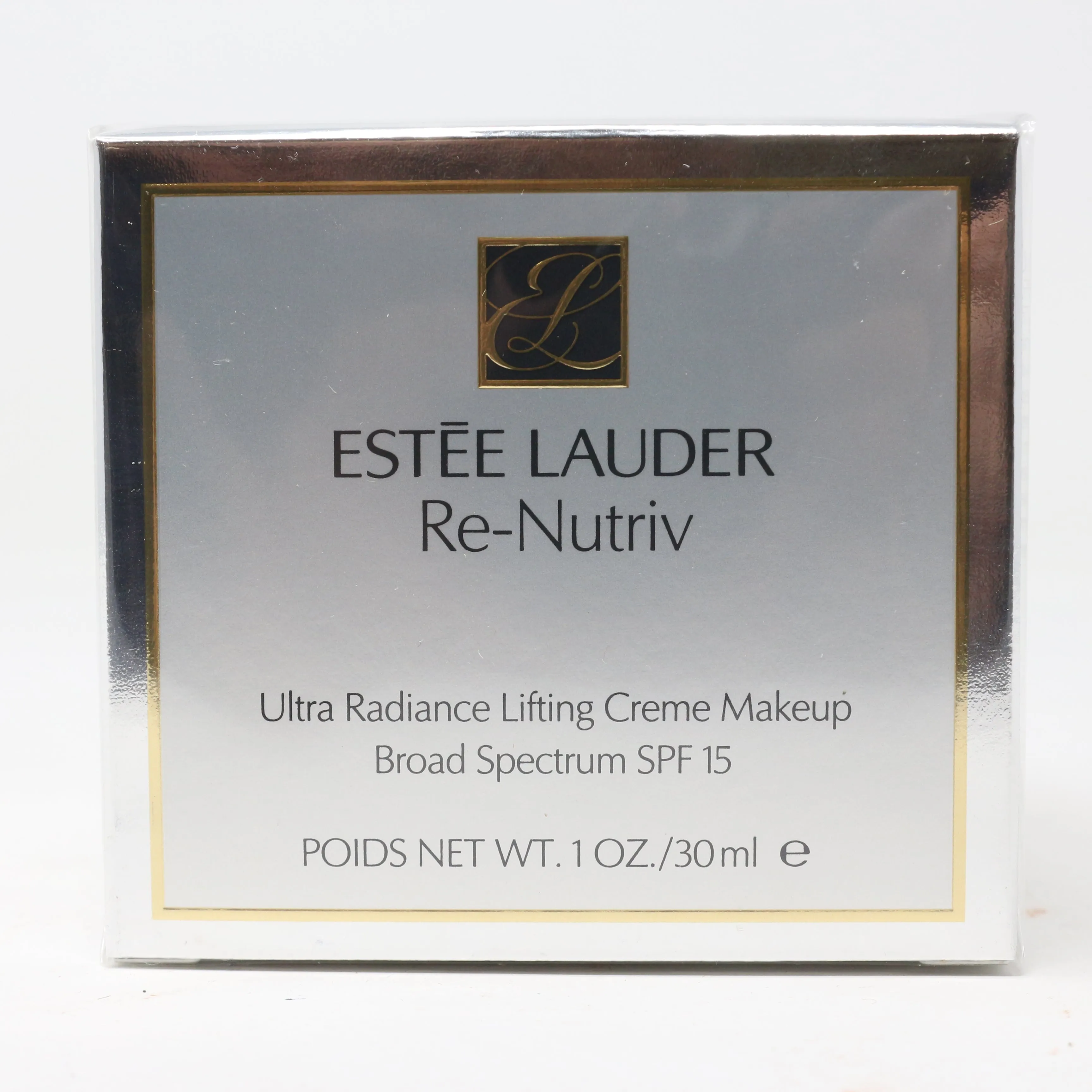 Estee Lauder Re-Nutriv Ultra Radiance Lifting Creme Makeup 1oz 4C3 Soft Tan New