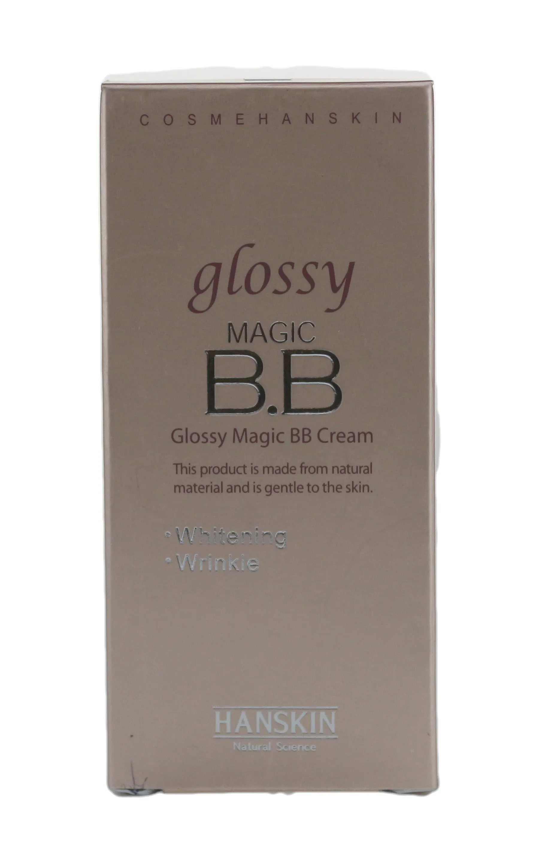 Hanskin Glossy Magic B.B Cream Whitening, Wrinkle 43.5 g  New In Box