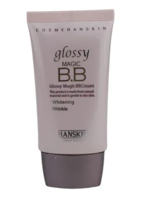 Hanskin Glossy Magic B.B Cream Whitening, Wrinkle 43.5 g  New In Box