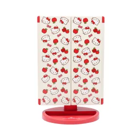 Hello Kitty®️ Apples Trifold LED Makeup Mirror
