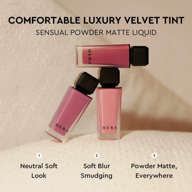 HERA Sensual Powder Matte Liquid (12 colors); 0.04oz /5g