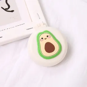 Hold my Avocado Pocket Mirror with Comb