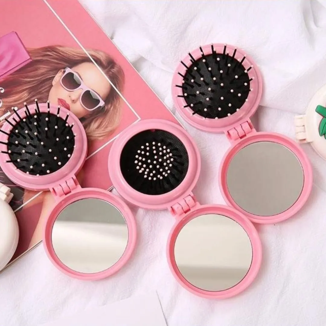 Hold my Avocado Pocket Mirror with Comb