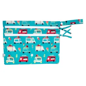 Ice Cream Truck - Waterproof Wet Bag (for Mealtime, On-the-go, And More!)