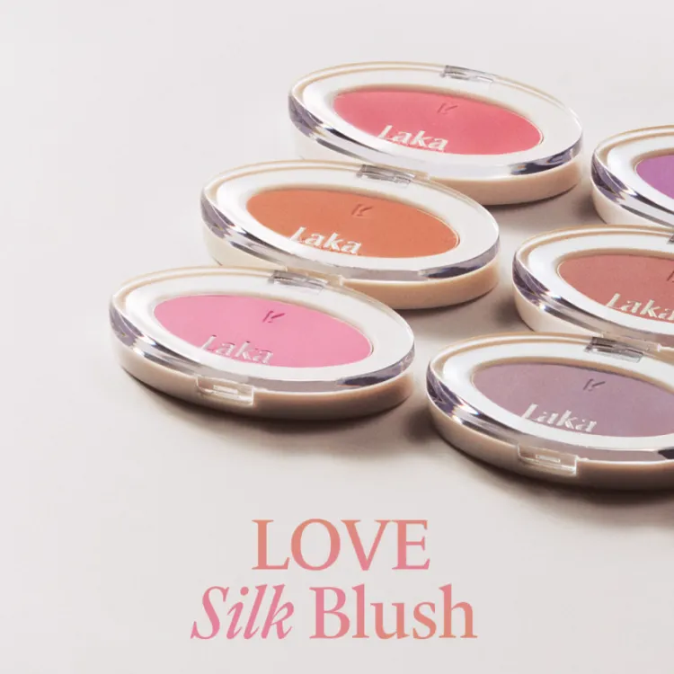 LAKA Love Silk Blush (9 colors); 0.18oz / 5.2g