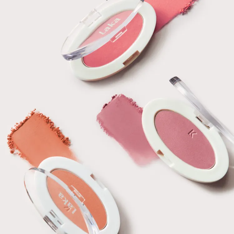 LAKA Love Silk Blush (9 colors); 0.18oz / 5.2g