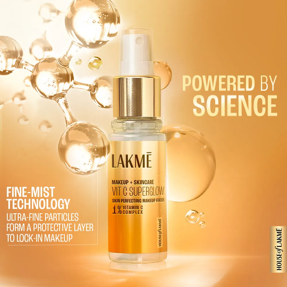 Lakmē VitC Superglow Primer   Setting Spray Combo
