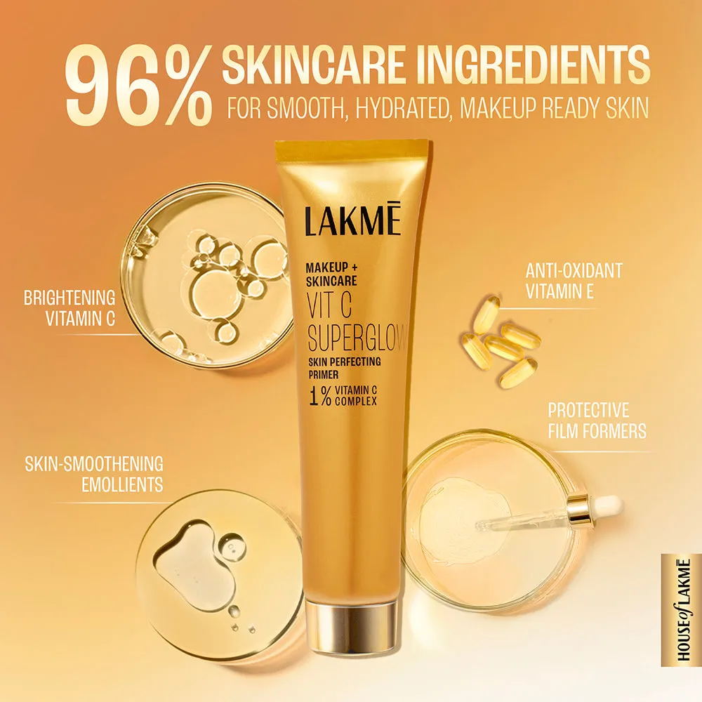 Lakmē VitC Superglow Primer   Setting Spray Combo