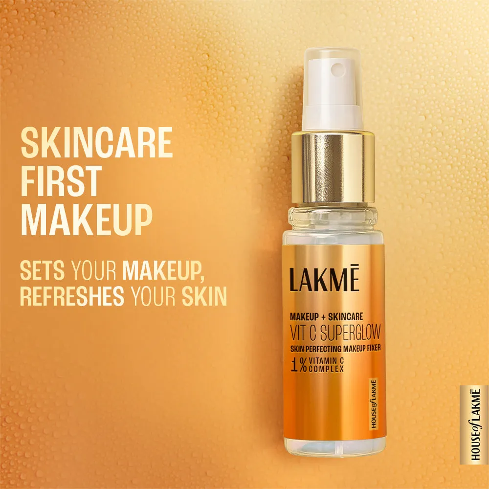Lakmē VitC Superglow Primer   Setting Spray Combo