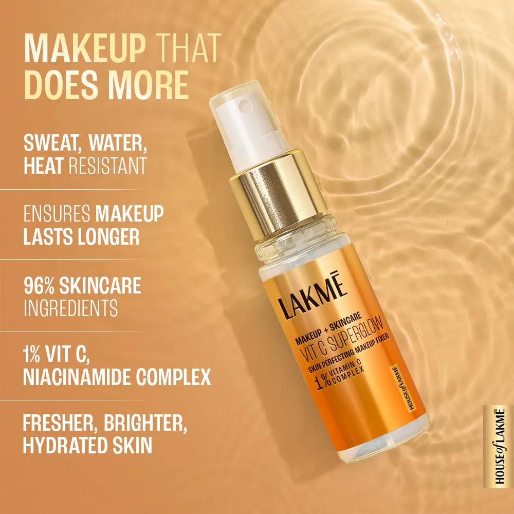Lakmē VitC Superglow Primer   Setting Spray Combo