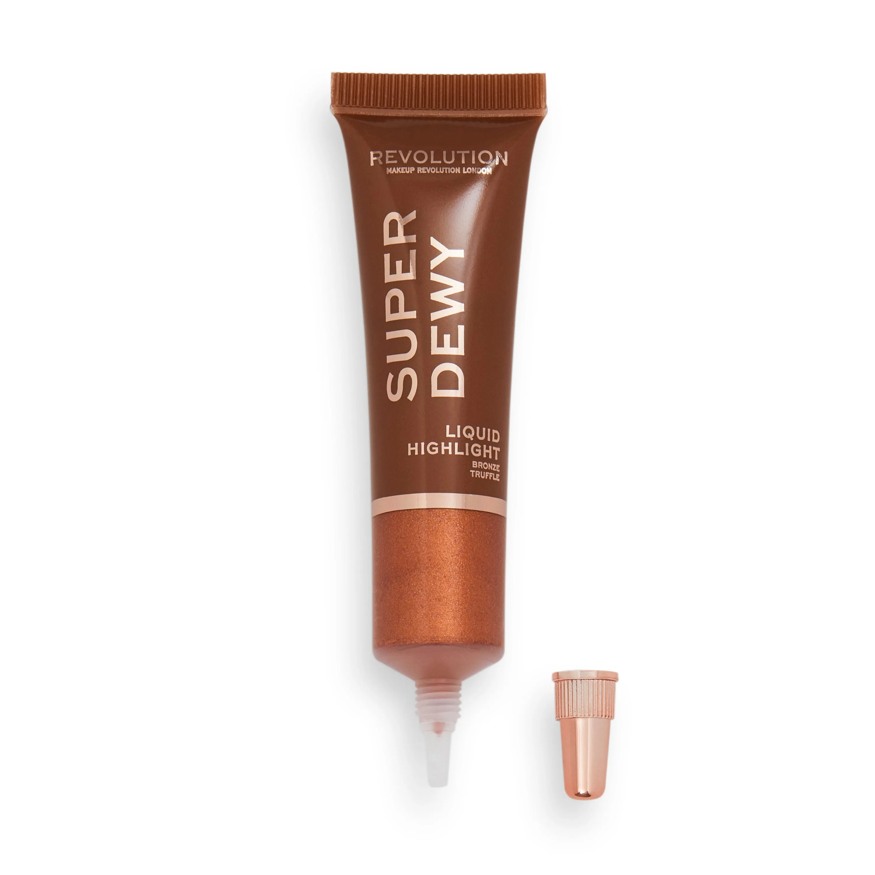 Makeup Revolution Superdewy Liquid Highlighter Bronze Truffle