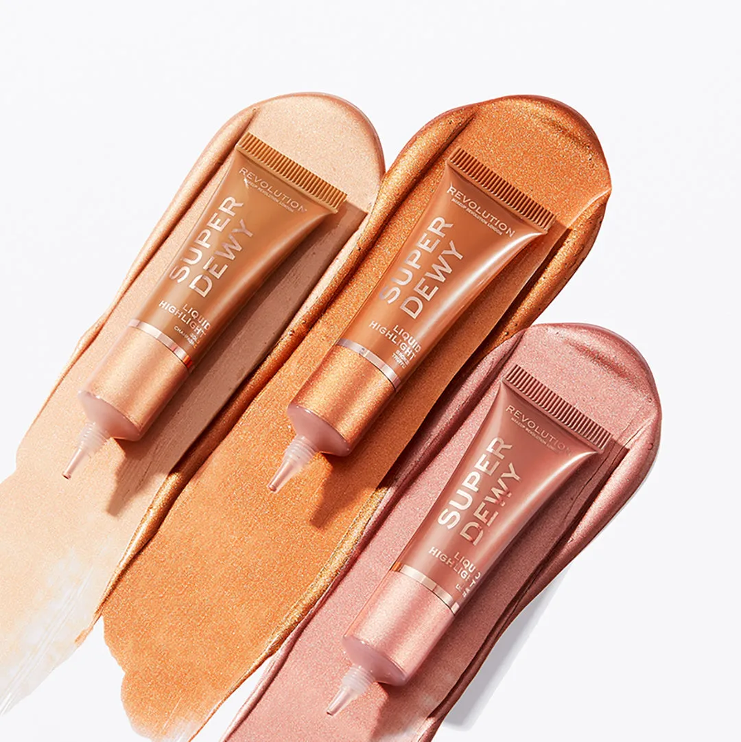 Makeup Revolution Superdewy Liquid Highlighter Gold Champagne