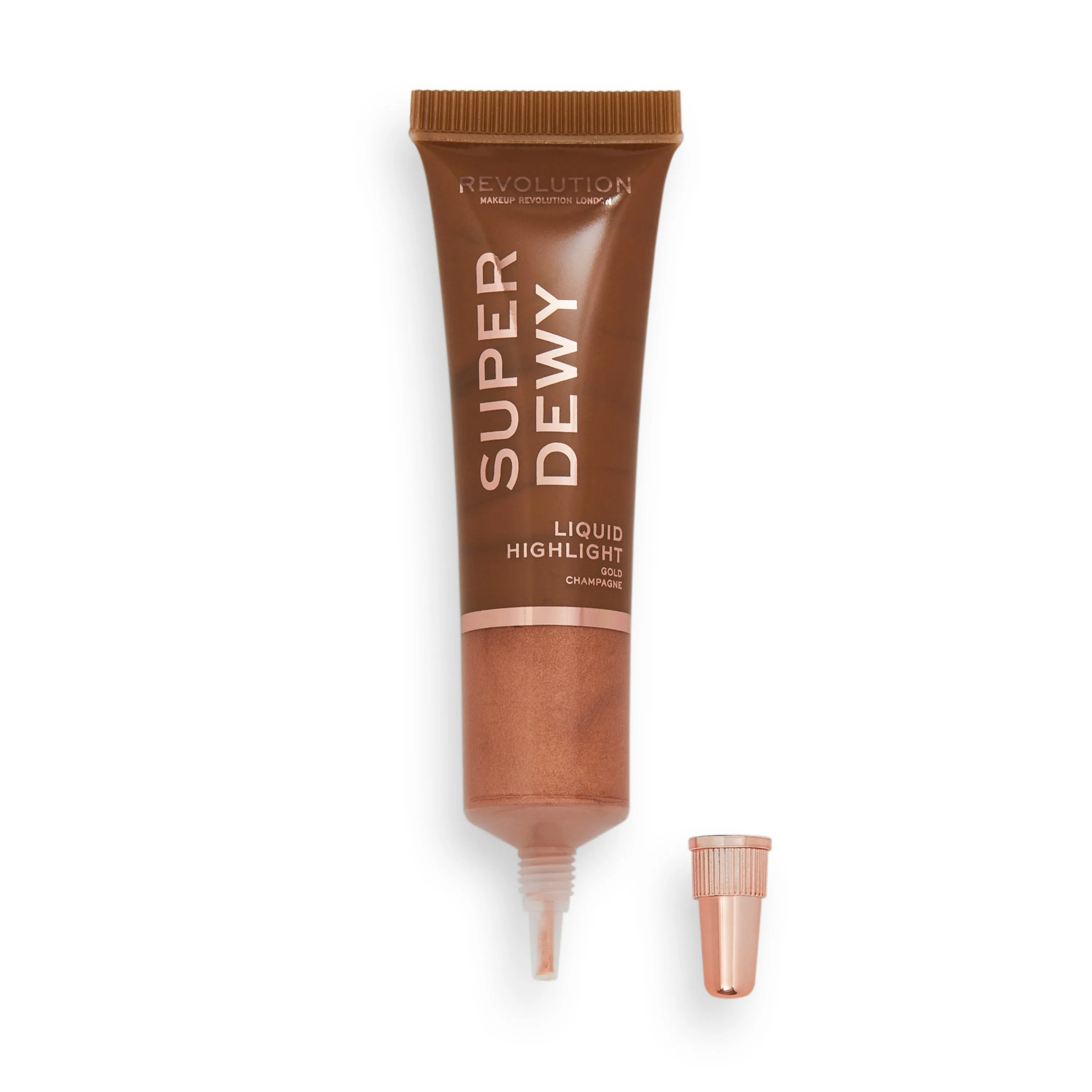 Makeup Revolution Superdewy Liquid Highlighter Gold Champagne