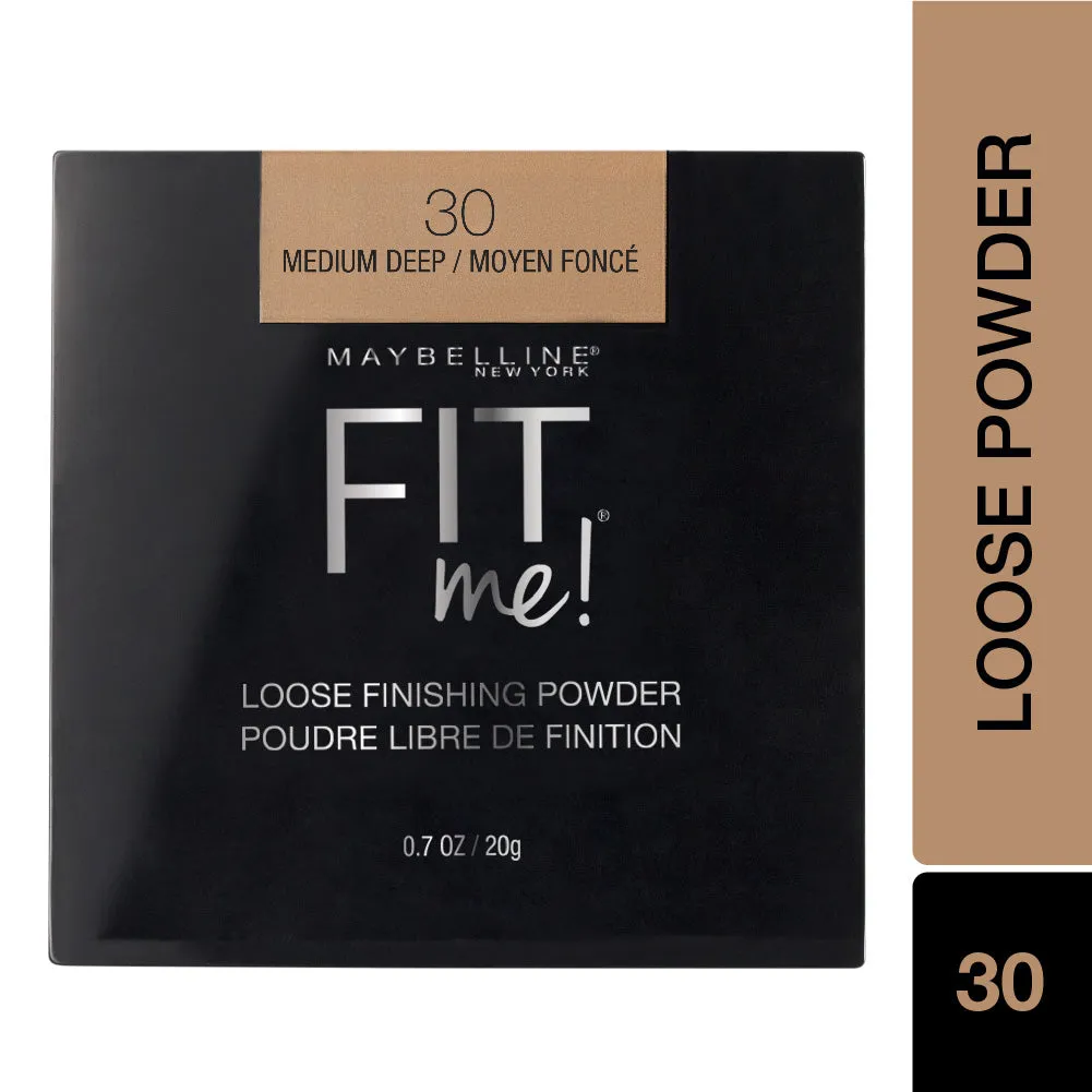 Maybelline New York Fit me Loose Finishing Powder,30 Medium Deep