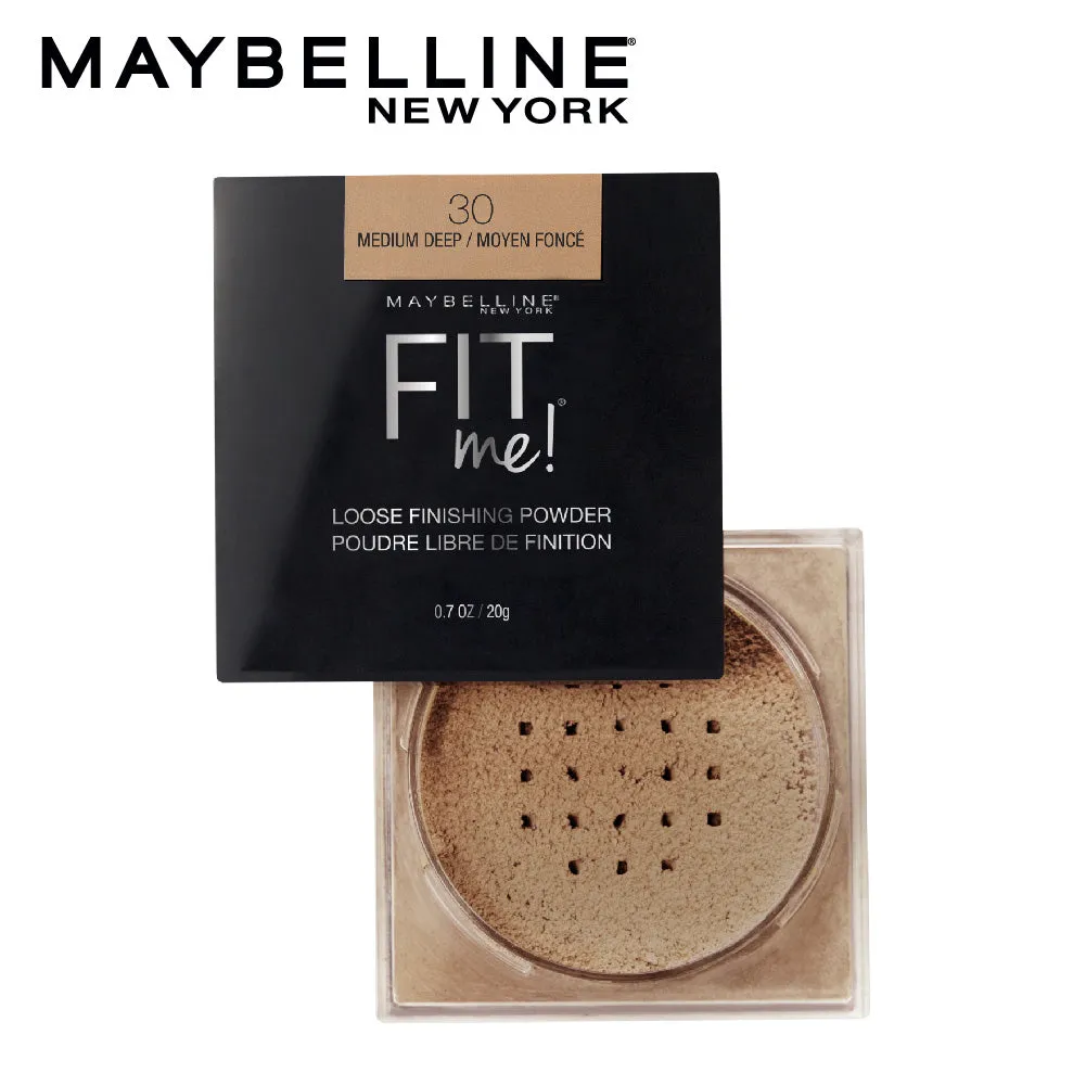 Maybelline New York Fit me Loose Finishing Powder,30 Medium Deep