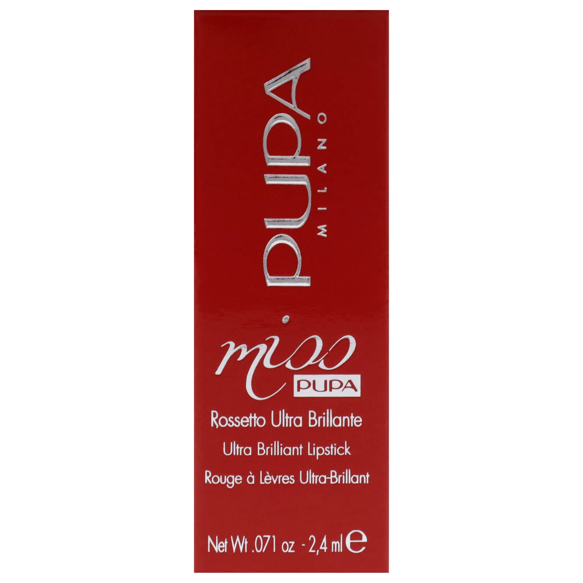 Miss Pupa Ultra Brilliant Lipstick - 203 Pink Blossom by Pupa Milano for Women - 0.071 oz Lipstick
