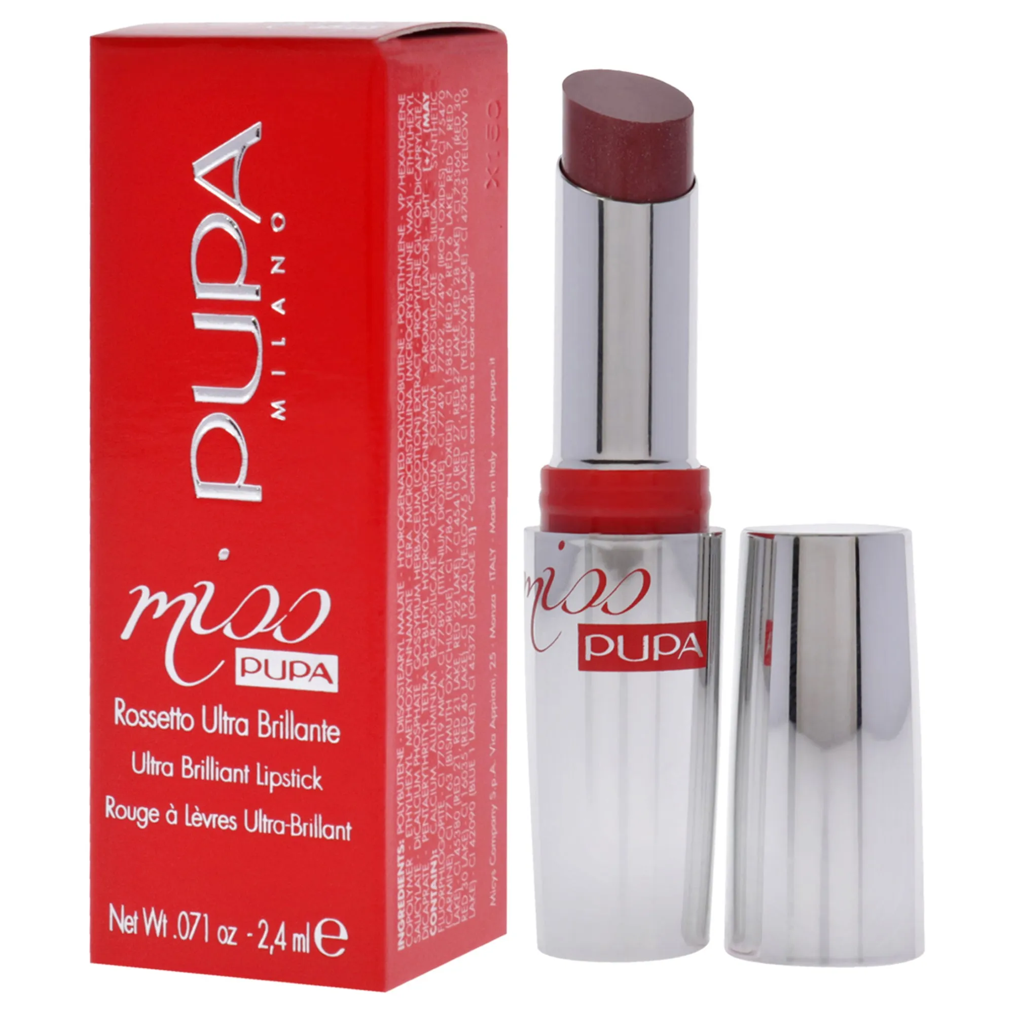 Miss Pupa Ultra Brilliant Lipstick - 603 Upper East Side by Pupa Milano for Women - 0.071 oz Lipstick