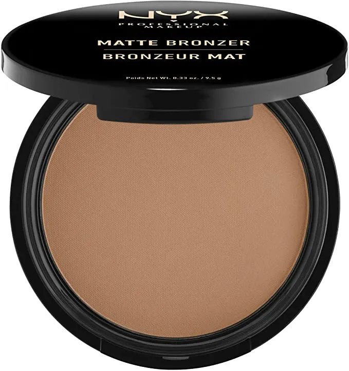 New NYX Professional Makeup Matte Bronzer, Medium, 0,33 Oz! Finish is Shimmery Matte
