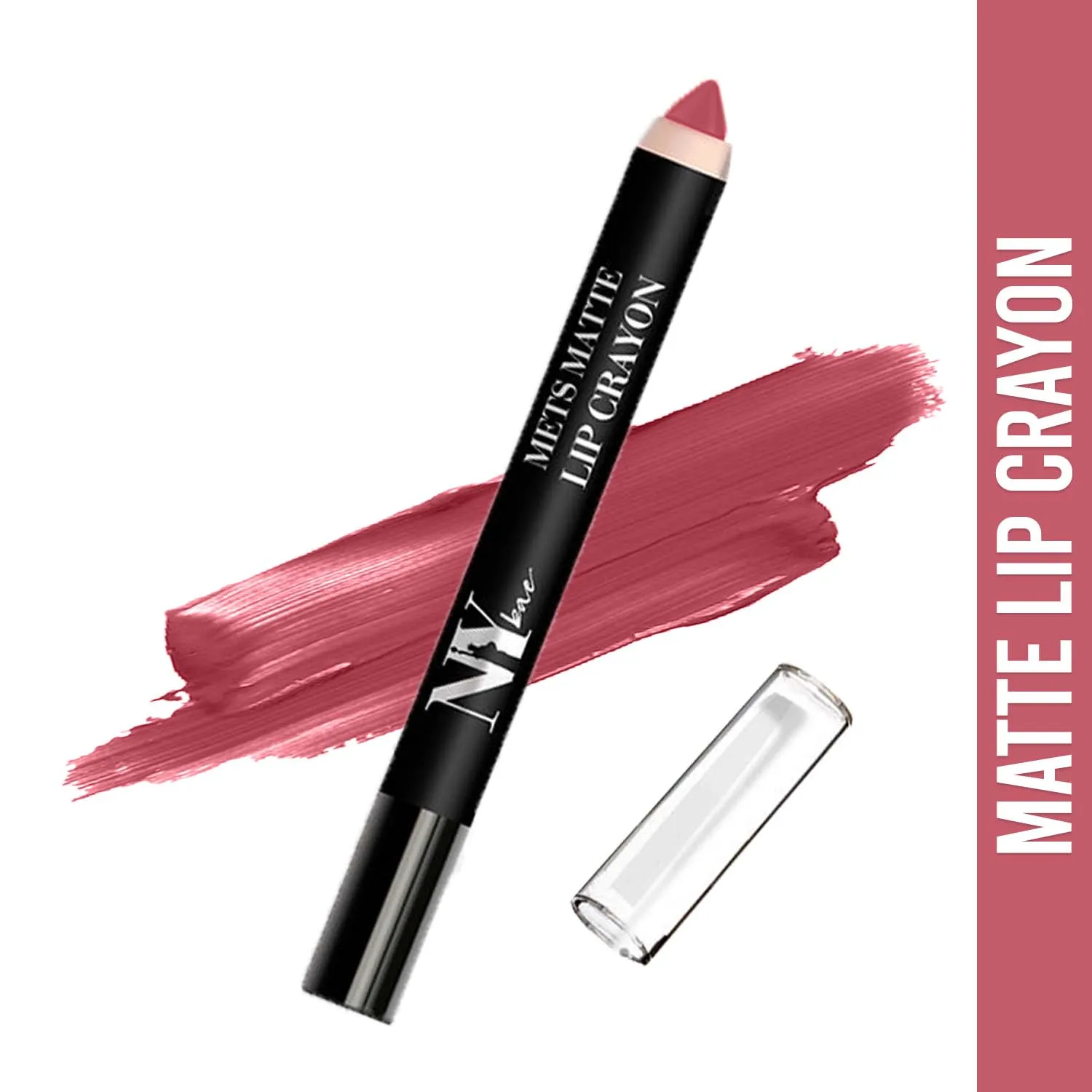 NY Bae Lip Crayon Mets Matte Nude - Say No-No 37 (2.8 g)