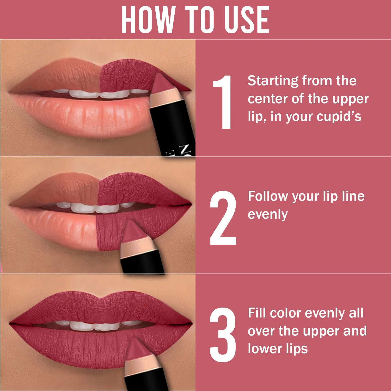 NY Bae Lip Crayon Mets Matte Nude - Say No-No 37 (2.8 g)