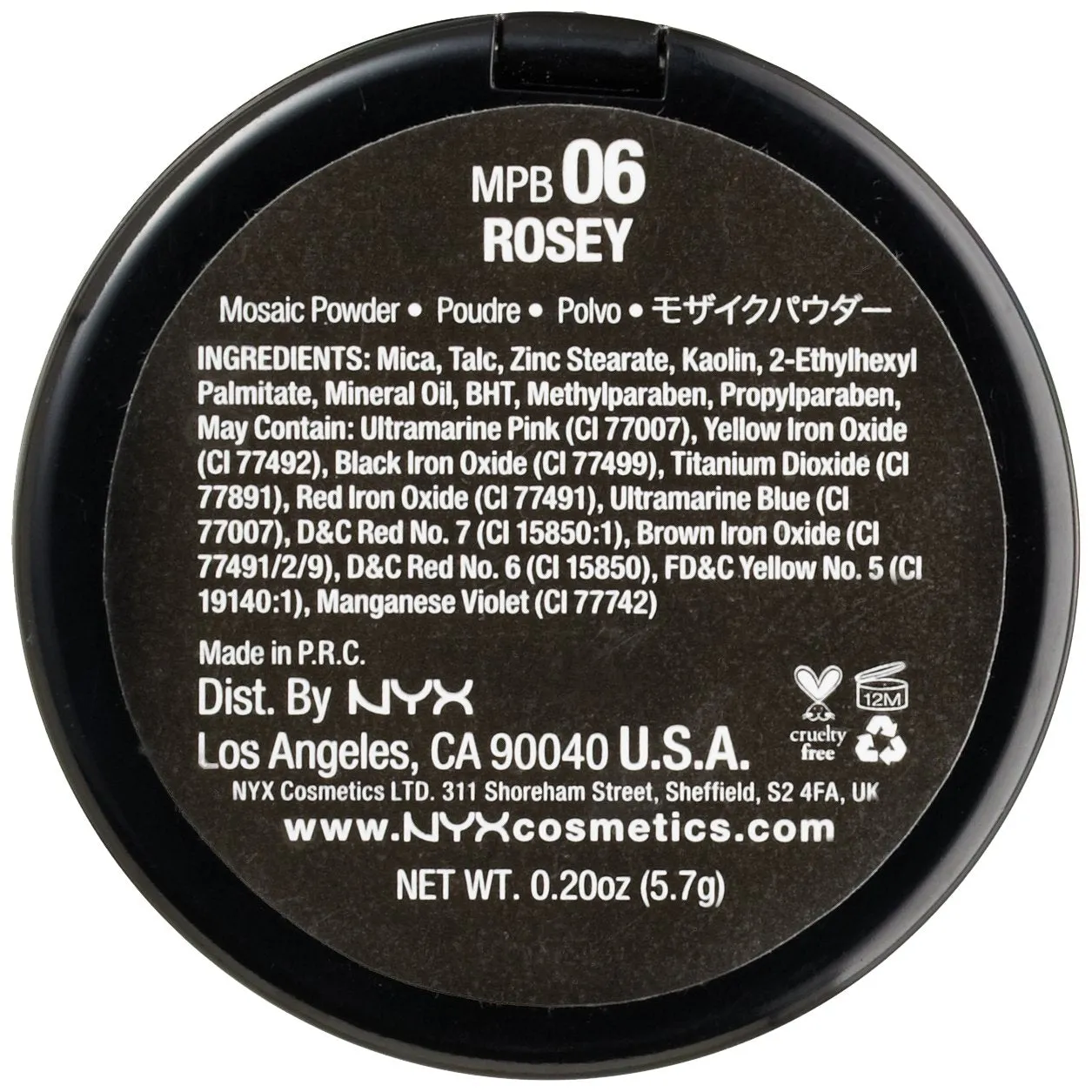 NYX Mosaic Powder Blush & Highlighter