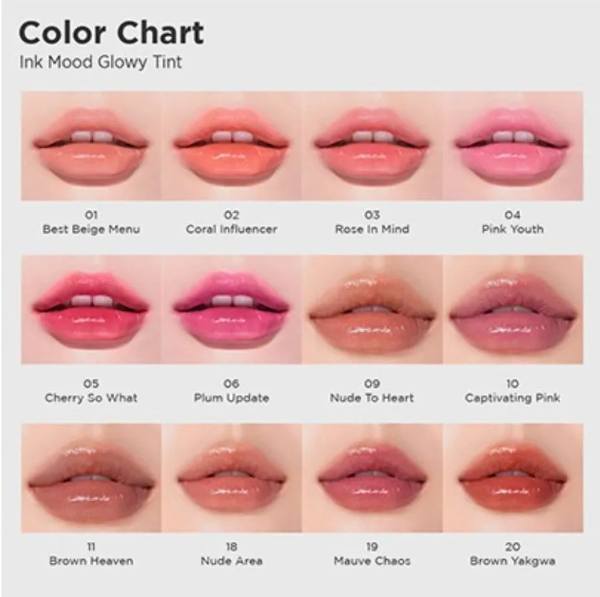 [PERIPERA] Ink Mood Glowy Tint