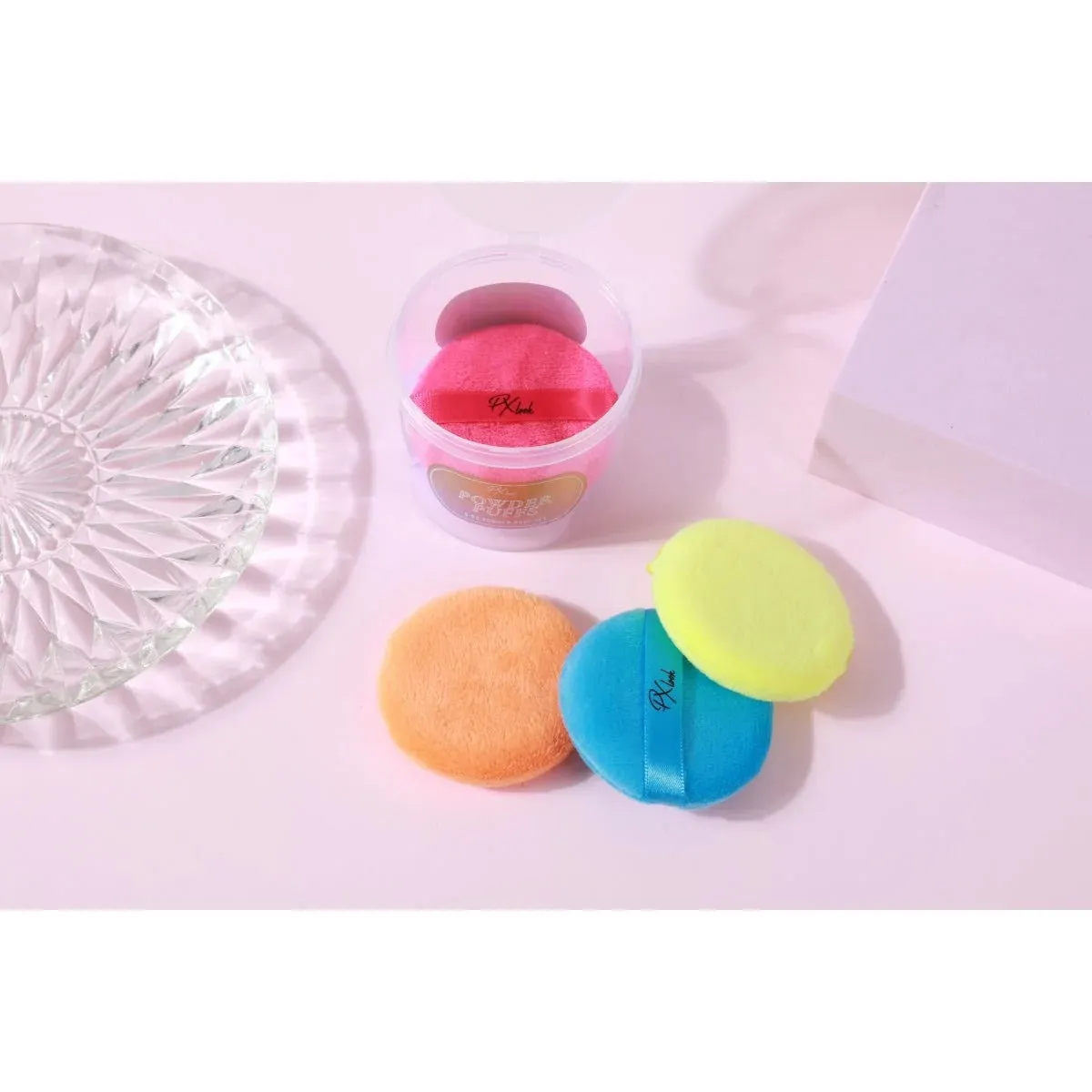 PX Look Cosmetics Powder Puffs 5pc Set